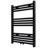 VidaXL Radiator/handdoekenrek recht zwart 500x764 mm