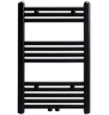 VidaXL Radiator/handdoekenrek recht zwart 500x764 mm