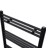 VidaXL Radiator/handdoekenrek recht zwart 500x764 mm