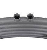 VidaXL Radiator/handdoekenrek curve grijs 500x1160 mm