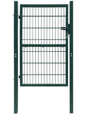 VidaXL 2D Poort (enkel) groen 106 x 190 cm