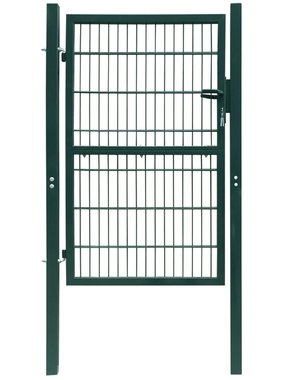 vidaXL 2D Poort (enkel) groen 106 x 190 cm