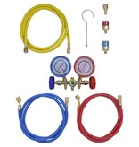 VidaXL Manometer set voor airco met 2-richtingen
