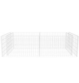 VidaXL Gabion plantenbak 180x90x50 cm gegalvaniseerd staal