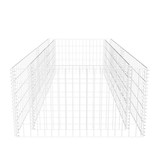 VidaXL Gabion plantenbak 180x90x50 cm gegalvaniseerd staal