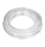 VidaXL Gaashek met palen 15x1,25 m gegalvaniseerd staal