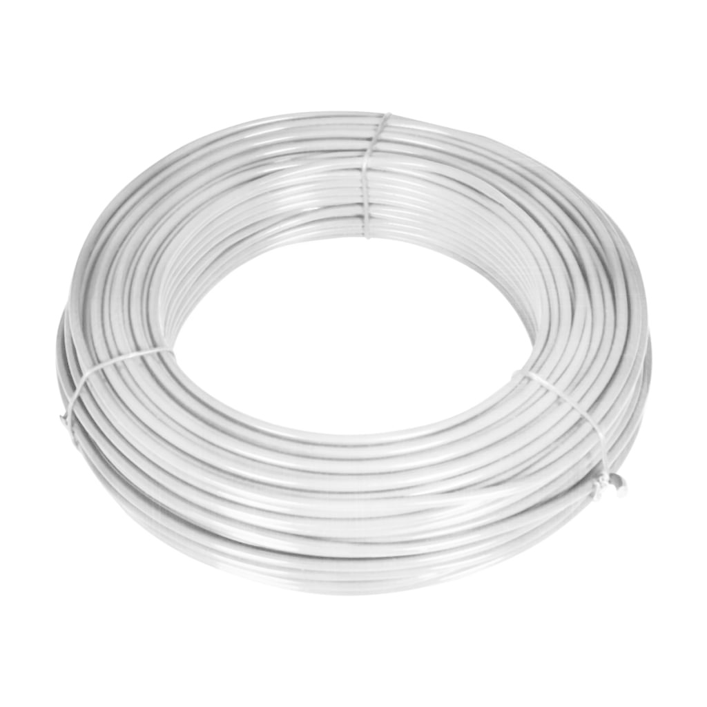 VidaXL Gaashek met palen 15x1,25 m gegalvaniseerd staal