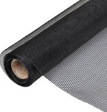 VidaXL Gaas 100x1000 cm glasvezel zwart