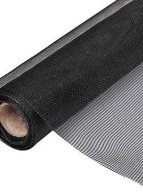 VidaXL Gaas 100x500 cm glasvezel zwart
