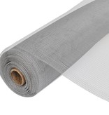 VidaXL Gaas 100x1000 cm aluminium zilverkleurig