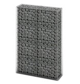 VidaXL Schanskorf met deksels 150x100x30 cm gegalvaniseerd draad