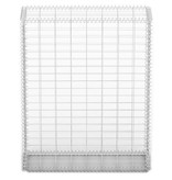 VidaXL Schanskorf met deksels 100x80x30 cm gegalvaniseerd draad