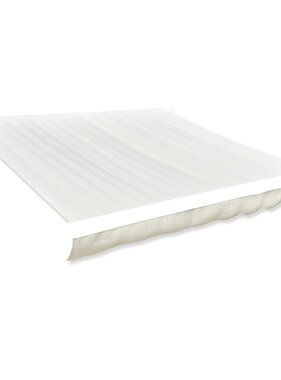 VidaXL Luifeldoek 6x3 m canvas crème