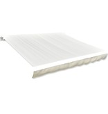 VidaXL Luifeldoek 4x3 m canvas crème