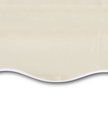 VidaXL Luifeldoek 4x3 m canvas crème