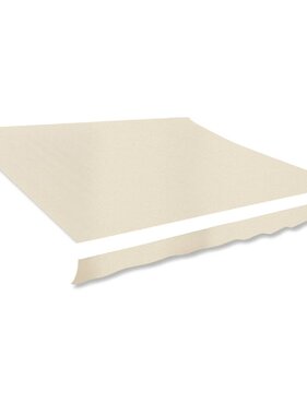 VidaXL Luifeldoek 3x2,5 m canvas crème