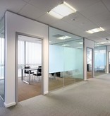 VidaXL Privacyfolie mat melkglas zelfklevend 0,9x20 m