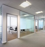 VidaXL Privacyfolie mat melkglas zelfklevend 0,9x10 m