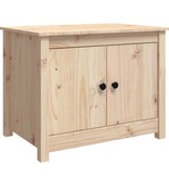 VidaXL Salontafel 71x49x55 cm massief grenenhout