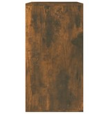 vidaXL Cosmeticakast 80x40x75 cm bewerkt hout gerookt eikenkleurig