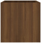 vidaXL Plantenbak 40x40x40 cm bewerkt hout bruineiken