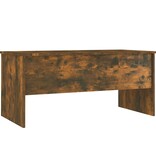 VidaXL Salontafel 102x50,5x46,5 cm bewerkt hout gerookt eikenkleurig
