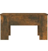 VidaXL Salontafel 79x49x41 cm bewerkt hout gerookt eikenkleurig