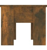 VidaXL Salontafel 79x49x41 cm bewerkt hout gerookt eikenkleurig