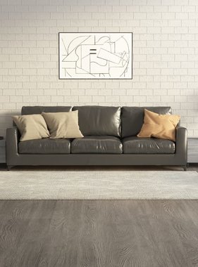 VidaXL Salontafels 2 st met metalen poten 50x50x40 cm grijs sonoma