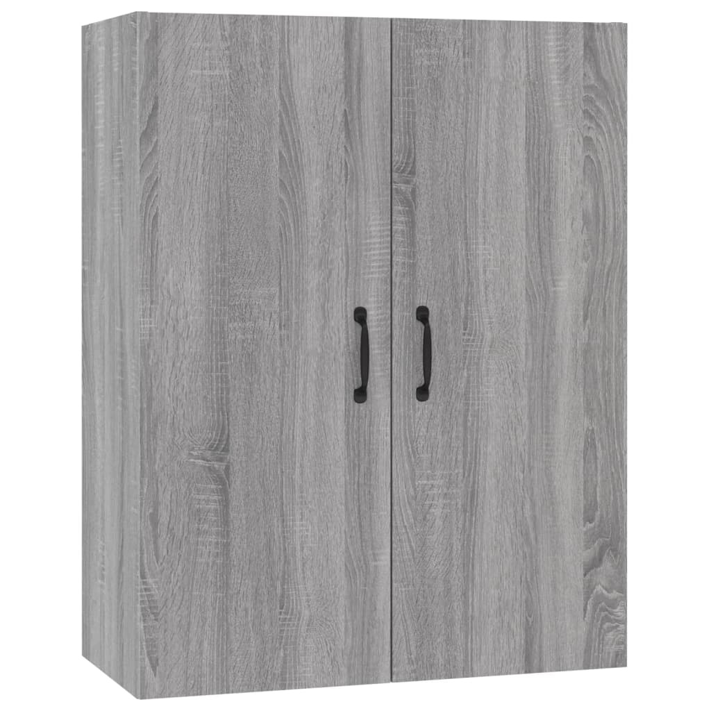 VidaXL Hangkast 69,5x34x90 cm bewerkt hout grijs sonoma eikenkleurig