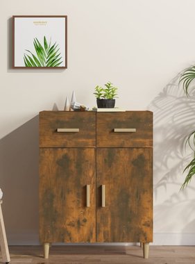 VidaXL Dressoir 69,5x34x89 cm bewerkt hout gerookt eikenkleurig