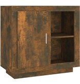 VidaXL Dressoir 80x40x75 cm gerookt eikenkleurig