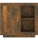 VidaXL Dressoir 80x40x75 cm gerookt eikenkleurig