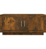 VidaXL Salontafel 102x50x45 cm bewerkt hout gerookt eikenkleurig