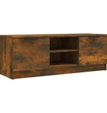 VidaXL Tv-meubel 102x35x36,5 cm bewerkt hout gerookt eikenkleurig