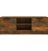 VidaXL Tv-meubel 102x35x36,5 cm bewerkt hout gerookt eikenkleurig