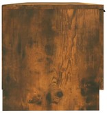 VidaXL Tv-meubel 102x35x36,5 cm bewerkt hout gerookt eikenkleurig