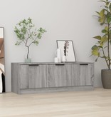 VidaXL Tv-meubel 102x35x36,5 cm bewerkt hout grijs sonoma eikenkleurig