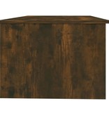 VidaXL Salontafel 102x50x36 cm bewerkt hout gerookt eikenkleurig