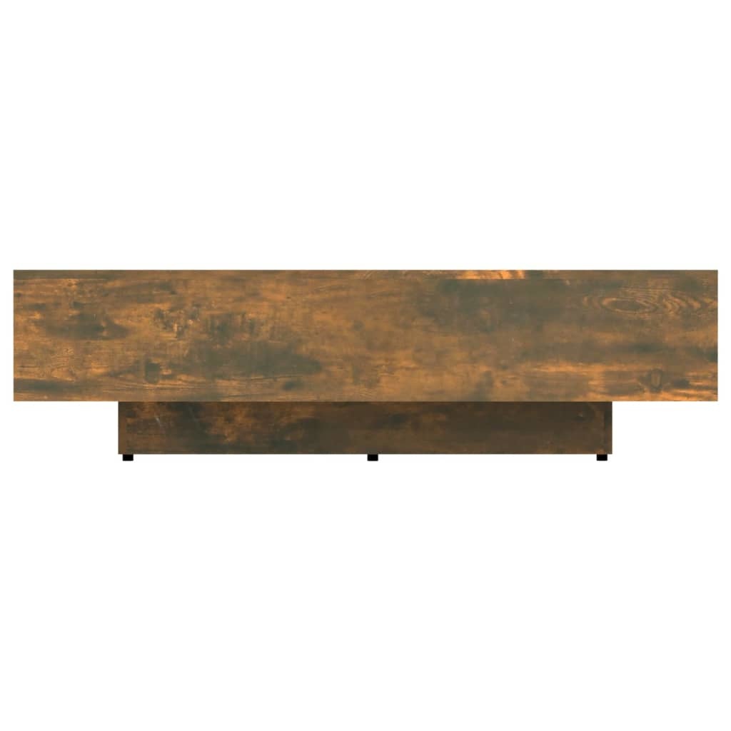 VidaXL Salontafel 115x60x31 cm bewerkt hout gerookt eikenkleurig