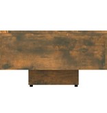 vidaXL Salontafel 115x60x31 cm bewerkt hout gerookt eikenkleurig