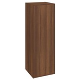 VidaXL Tv-meubelen 2 st 30,5x30x90 cm bewerkt hout bruineikenkleurig