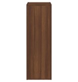 VidaXL Tv-meubelen 2 st 30,5x30x90 cm bewerkt hout bruineikenkleurig