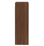 VidaXL Tv-meubelen 2 st 30,5x30x90 cm bewerkt hout bruineikenkleurig