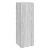VidaXL Tv-meubel 30,5x30x90 cm bewerkt hout grijs sonoma eikenkleurig