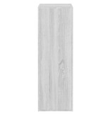 VidaXL Tv-meubel 30,5x30x90 cm bewerkt hout grijs sonoma eikenkleurig