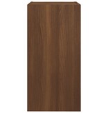 VidaXL Tv-meubelen 2 st 30,5x30x60 cm bewerkt hout bruineikenkleurig