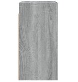 VidaXL Tv-meubel 30,5x30x60 cm bewerkt hout grijs sonoma eikenkleurig