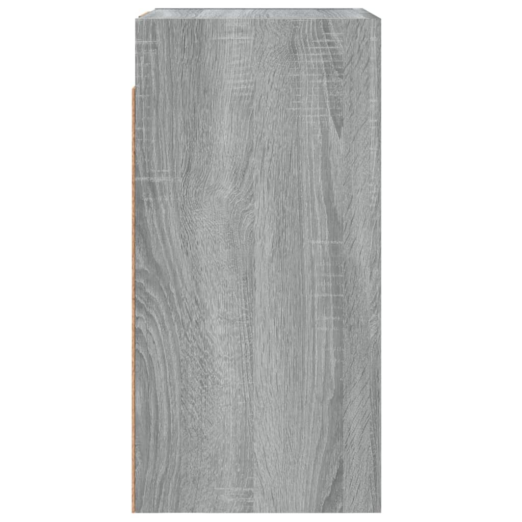 VidaXL Tv-meubel 30,5x30x60 cm bewerkt hout grijs sonoma eikenkleurig