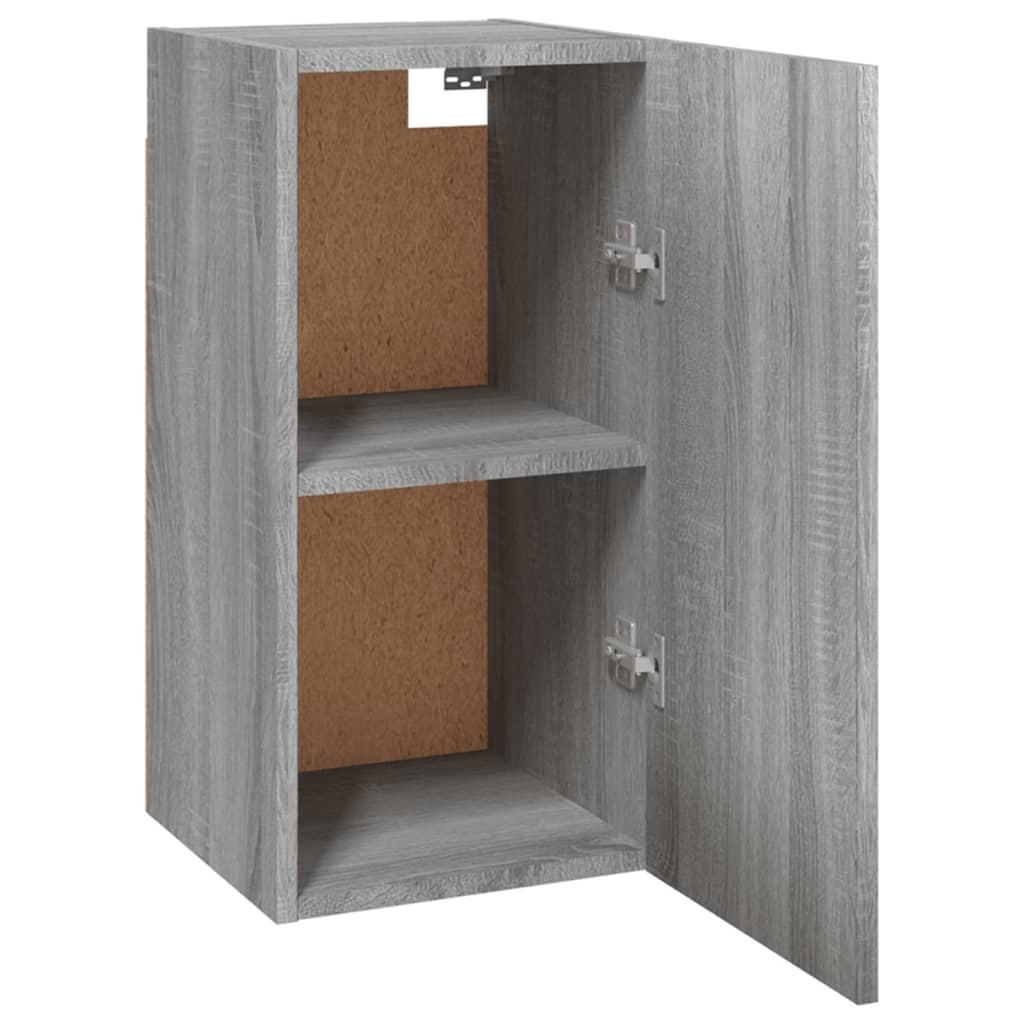 VidaXL Tv-meubel 30,5x30x60 cm bewerkt hout grijs sonoma eikenkleurig